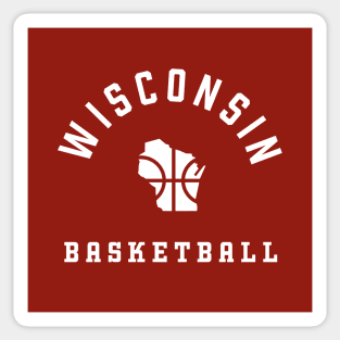 Wisconsin Basketball Sticker